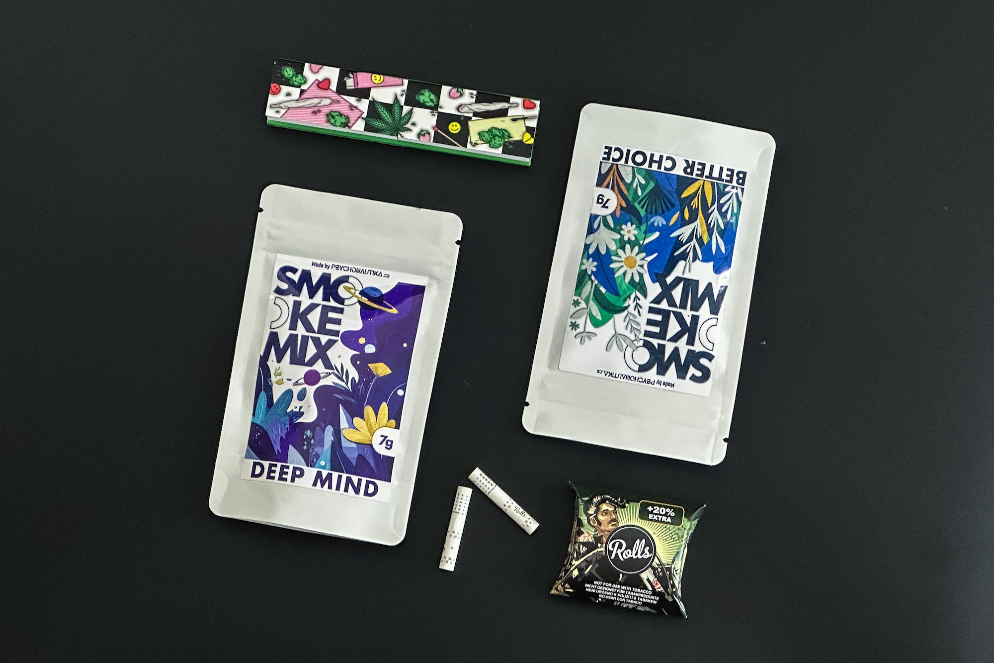 Deep Mind a Better Choice kit s papírky a filtry